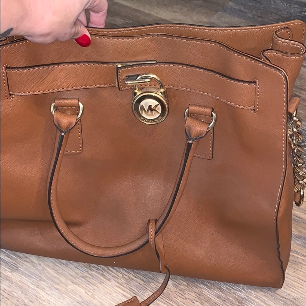 Authentic Michael Kors Leather Purse - image 1